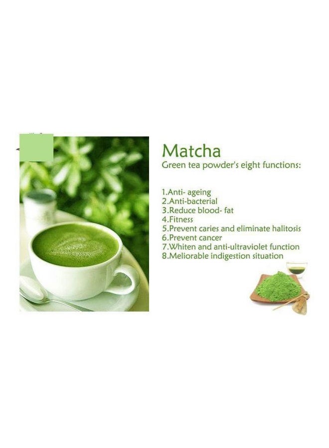 Green Tea Powder Bamboo Whisk Beige 10x5.5x2.5cm - Image 5