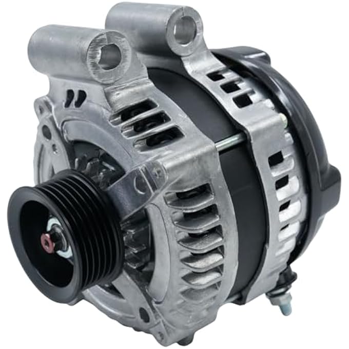 Torquizo 12V 150Amp Alternator for Land Rover Range Rover 2010 2011 2012, LR4 2010, Compatible with Jaguar F-Pace, F-Type, XE, XF, XFR, XJ, XJR, XK, XKR - Image 1