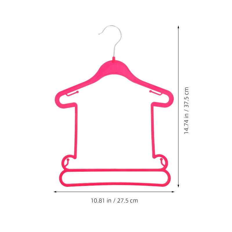 20pcs Baby Clothes Hangers Infant Clothes Hangers Kids Clothes Drying Hangers Closet Hanger Nursery Clothes Hanger Showing Hanger - Image 4