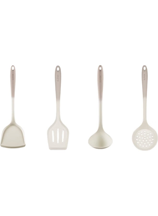 SUPOR Silicone Large Strainer, Heat-Resistant, For Hot Pot, Floating Oil, Deep-Frying, Food-Grade, Long-Handled, Kitchen, Household Use, Ladle, Skimmer - Image 3