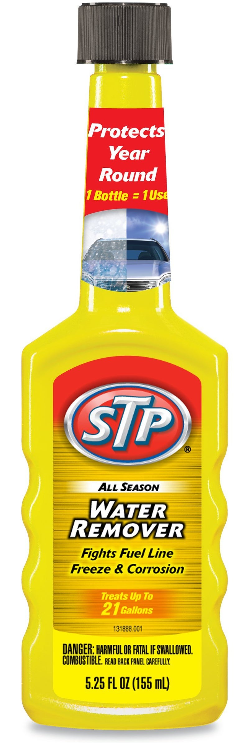 STP Water Remover, All Season Cleaner for Cars & Truck, Bottles, 5.25 Fl Oz, Pack of 12, 78572-12PK - Image 3