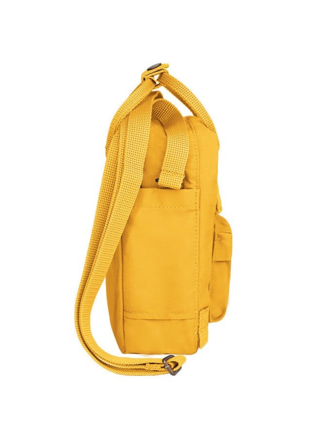 Fjallraven Crossbody Bag, Streetwear Shoulder Bag For Men And Women, School Bag 23797-160, Ochre Color, 2.5l, New Year Gift - Image 3