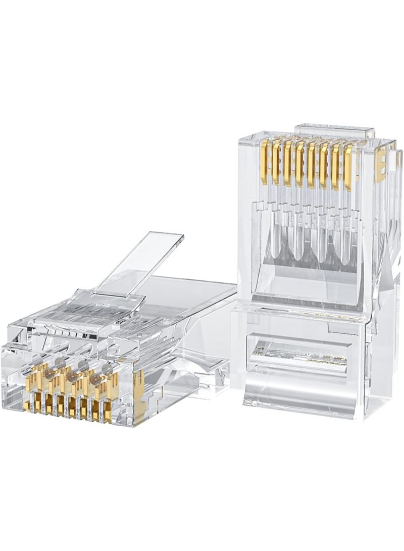 موصل شبكة RJ45 CAT6 مطلي بالذهب - Image 3