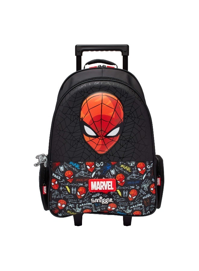 Smiggle Australia Large Rolling Backpack - Student Travel Dual Backpack