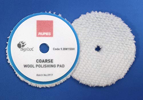 Rupes BigFoot Coarse Wool 575 Orbital Polishing Pad - Image 1