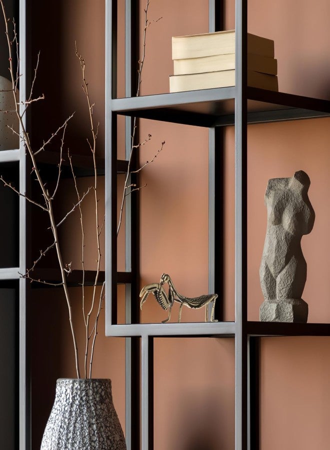 توي اند اونا تمثال فرس النبي النحاسي من توياندونا، قطعة واحدة: تمثال فرس النبي النحاسي، ديكور عتيق، تمثال حشرة فرس النبي النحاسي، مناسب لتزيين المنزل والمكتب - Image 3