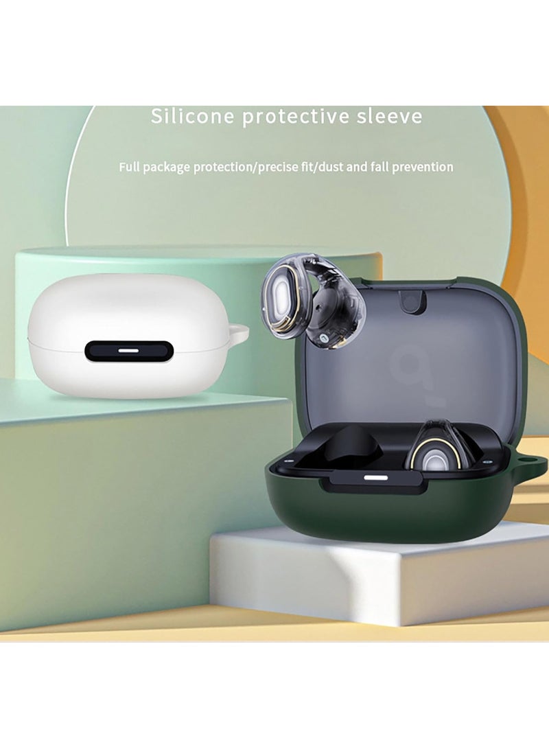Earphone Protective Case Suitable For Anker soundcore C40i Cover Shockproof Shell Washable Silicone Housing Anti Dust Sleeve Frame (Black)  - Image 3