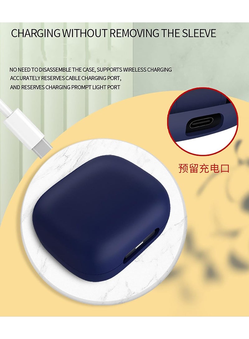 Earphone Protective Case Suitable For Anker soundcore C40i Cover Shockproof Shell Washable Silicone Housing Anti Dust Sleeve Frame (Black)  - Image 4