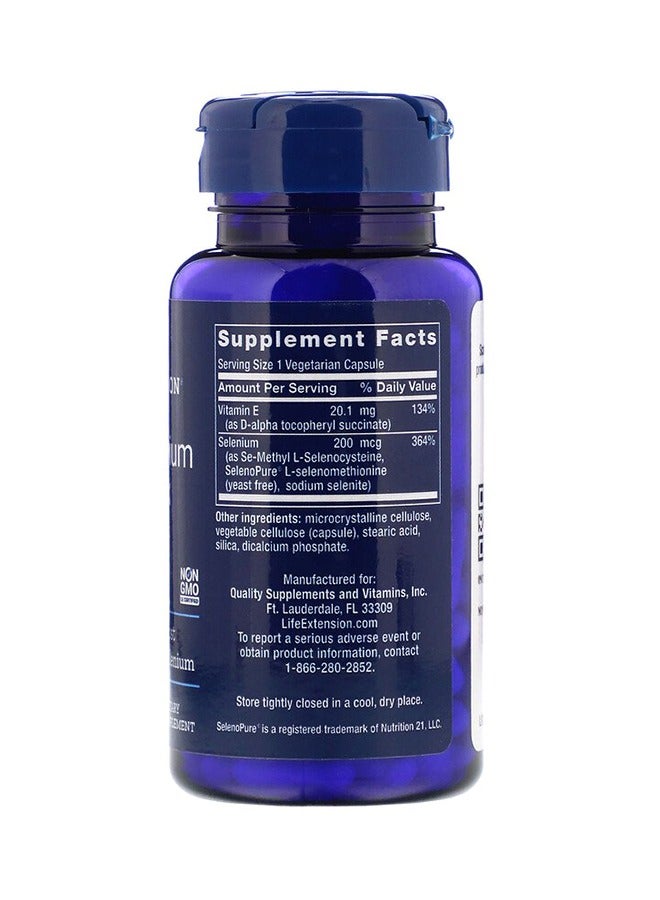 Life Extension Super Selenium Complex 200 mcg - 100 Capsules - Image 2