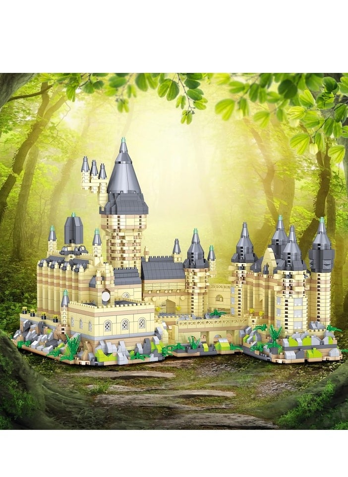 XiuWoo 3000+PCS Castle Building Set, Best Choice for 6+ Boys, Girls or Adults, Collectible Architecture Decoration, Birthday Gifts for Kids, 2 meters light string  - Image 5