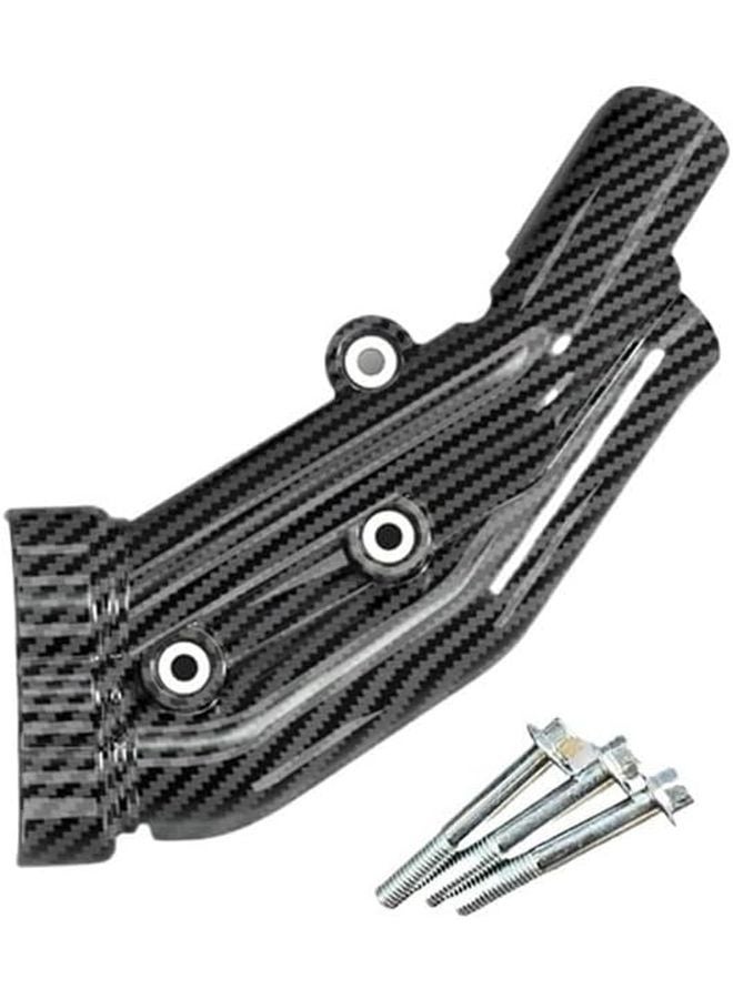 Engine Stator Cover For MT07 XSR700 FZ07 TENERE 700 2014 2023 Water Pipe Carbon Fiber - Image 2