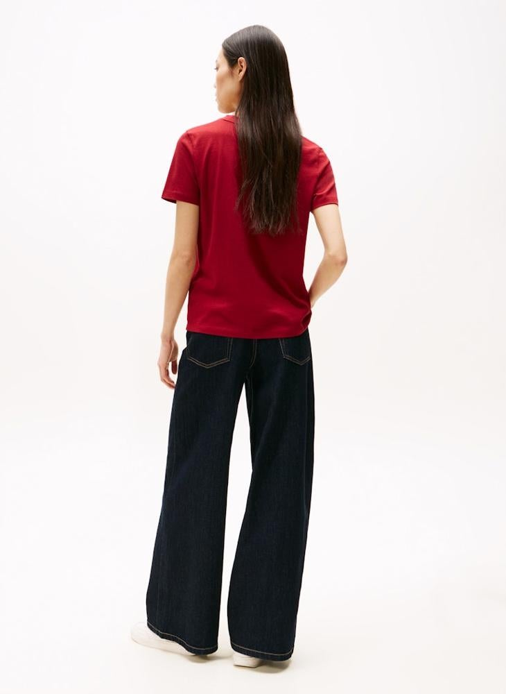 TOMMY HILFIGER Graphic Crew Neck T-Shirt - Image 2