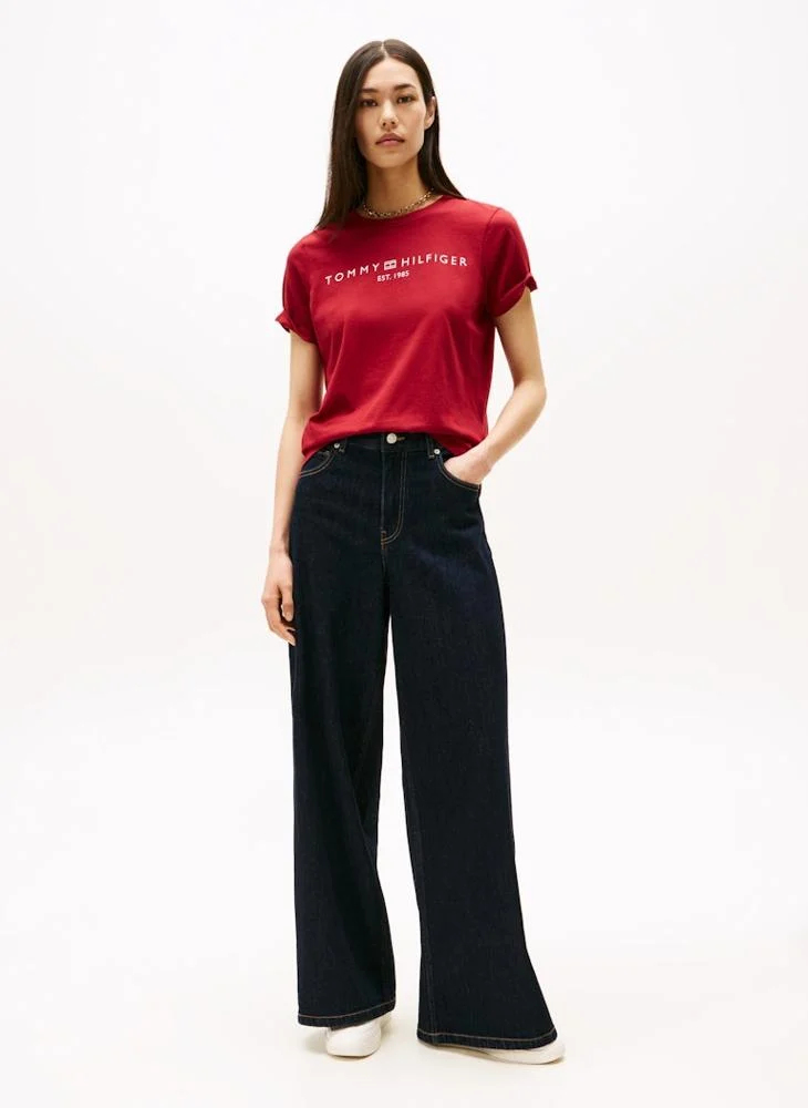 TOMMY HILFIGER Graphic Crew Neck T-Shirt