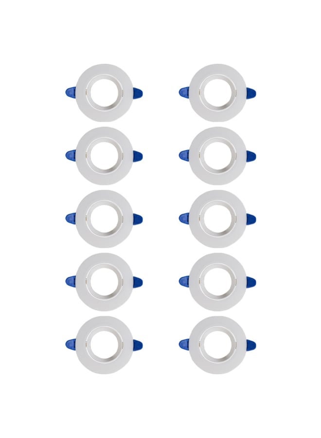 El Rawda Lighting 10 Pcs Unique And Elegant Simple Chassis Frame 9x9x3 cm