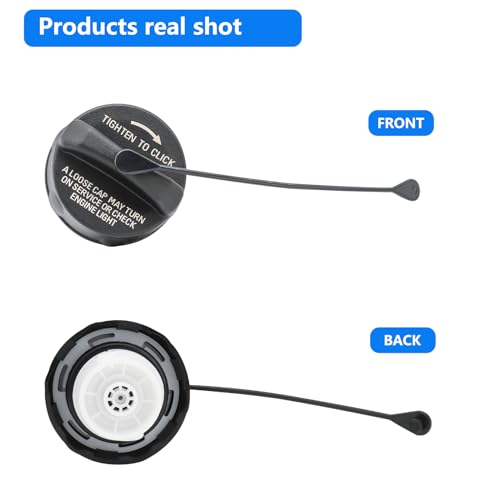 keriolee Gas Cap for Jeep Wrangler JL Cherokee Gladiator JT Fuel Caps Compatible with Sebring, Dodge Avenger Dart Journey, Ram 1500 Classic, Replace 4766579AB 4766579AA Fuel Tank Filler Cap - Image 4