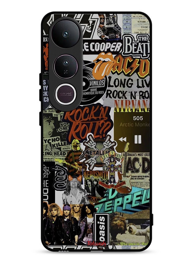 Tolwak Vivo V50 Lite Protective Case Cover Long Live Rock N Roll