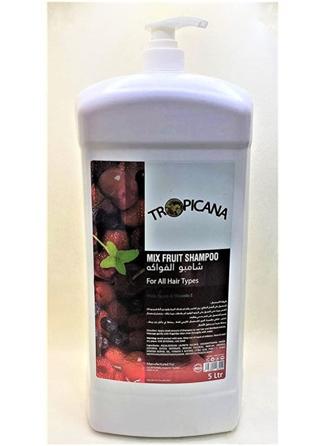 Tropicana Tropicana Hair Shampoo Mix Fruit 5 Ltrs 