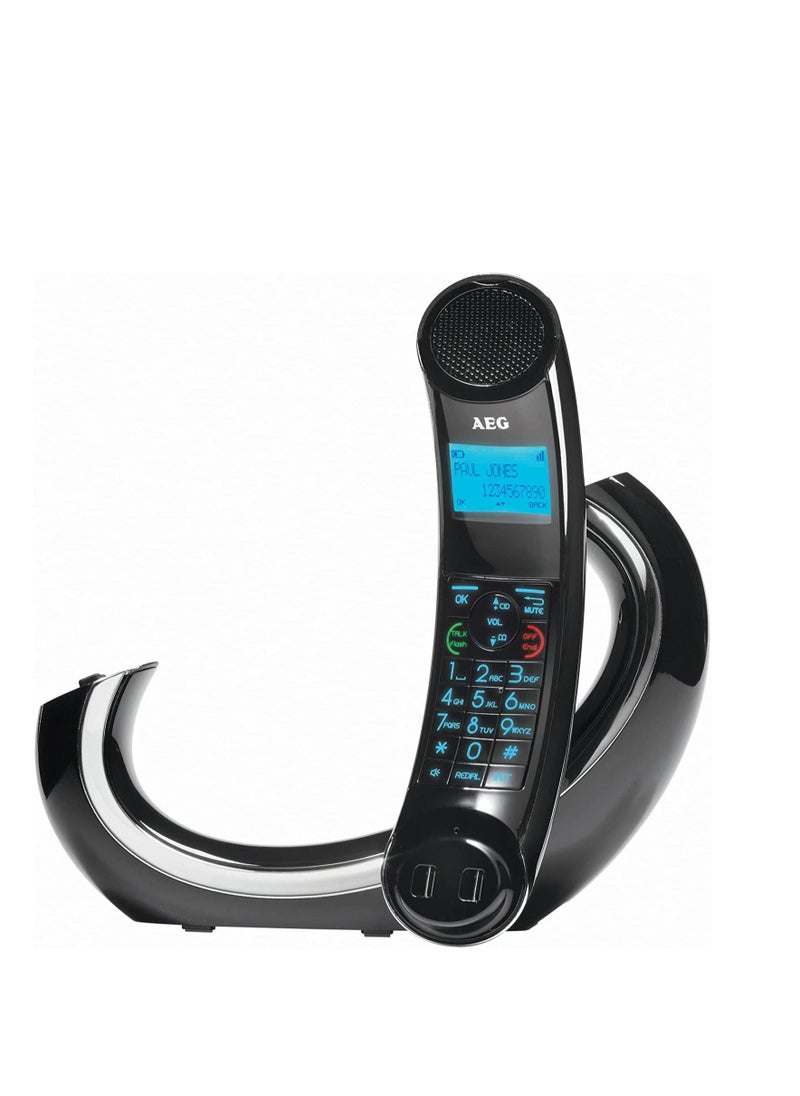 AEG - Aeg Cordless Telephone Eclipse 15 Single - Black - Image 1