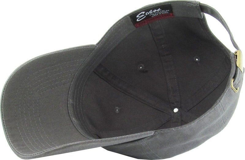 KBETHOS Classic Unisex Cotton Adjustable Low Crown Baseball Cap – Plain Dad Hat - Image 5
