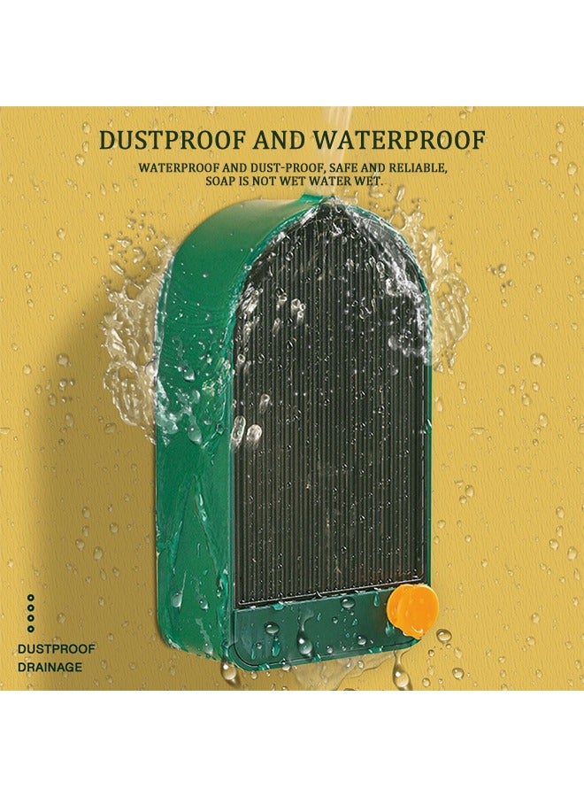 Durable Soap Holder, Wall-Mounted Soap Container, Waterproof and Dustproof, Easy to Clean, Suitable for Bathroom, Washstand, Kitchen - Image 5