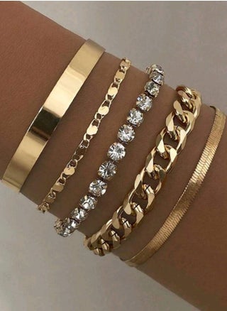Punk Smooth Simple Overlay Cool Multi-Layer Bracelet - pzsku/Z427EF2F9698476C2BC68Z/45/1748905539/20032a43-79ec-4242-81b3-eff845289175