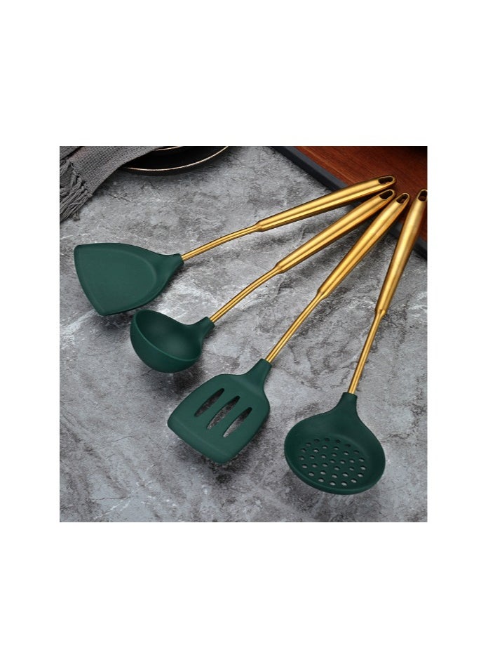 EBMINI New Stainless Steel Spatula Four Piece Set 