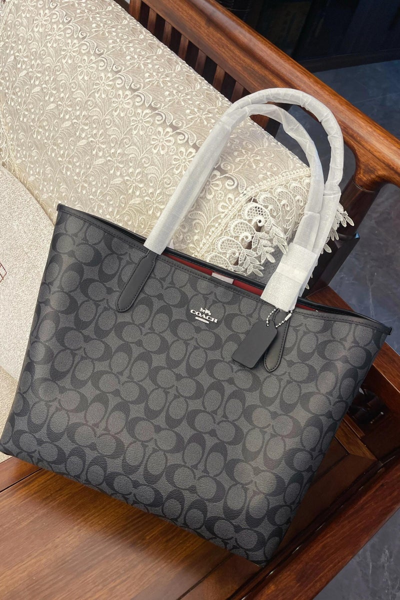 كوتش اوت ليت حقيبة حمل نسائية COACH للنساء حقيبة يد - Image 1