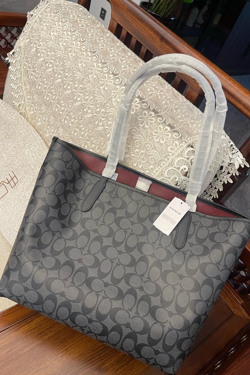 كوتش اوت ليت حقيبة حمل نسائية COACH للنساء حقيبة يد - Image 5