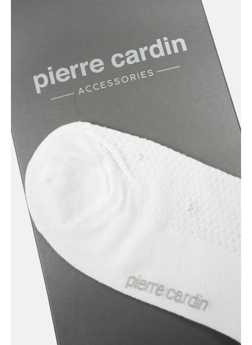 pierre cardin Bamboo 6-Pack Men's Sneakers Non-Slip Socks 3072-PC White  - Image 2