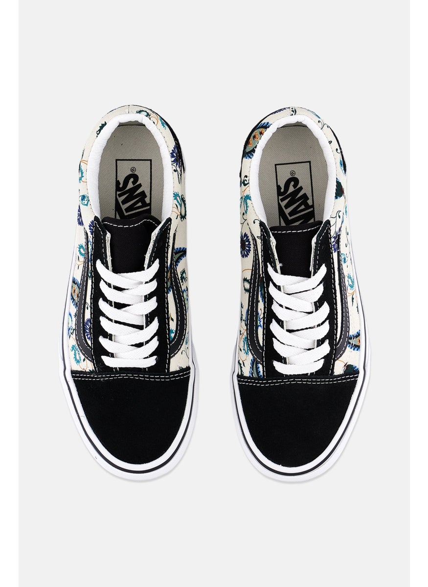 VANS Women Old Skool Lace Up Shoes, Black Combo  - Image 4