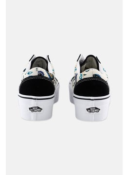 VANS Women Old Skool Lace Up Shoes, Black Combo  - Image 3