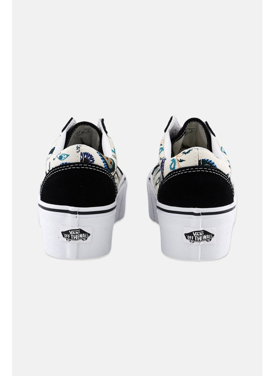 VANS Women Old Skool Lace Up Shoes, Black Combo  - Image 3