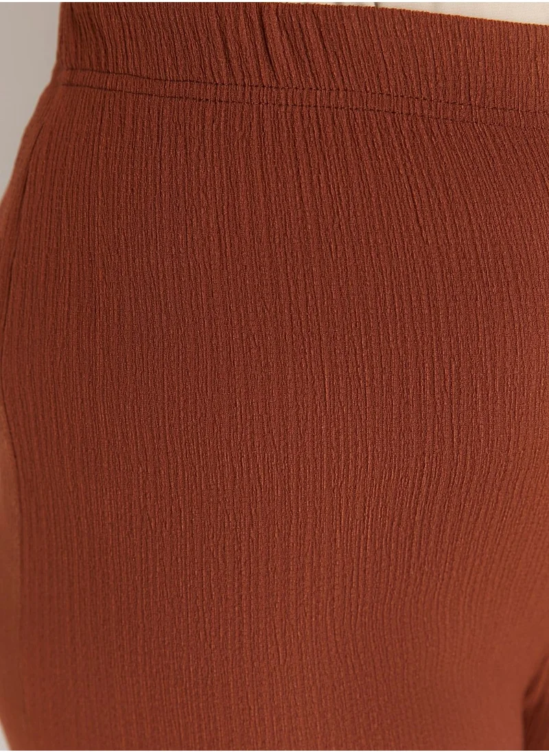 Trendyol Curve High Waist Wide Leg Pants