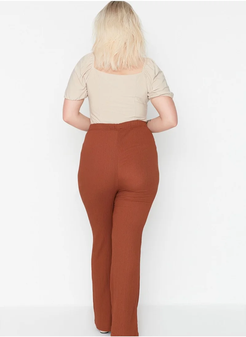 Trendyol Curve High Waist Wide Leg Pants