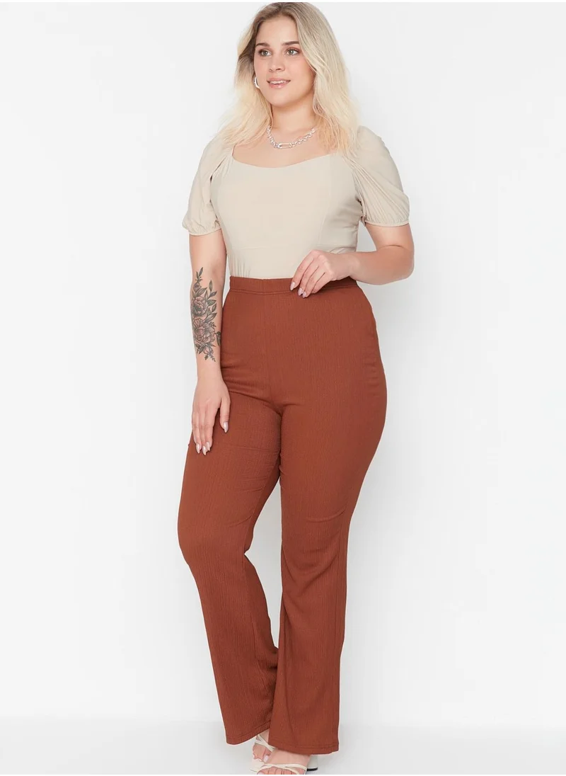 Trendyol Curve High Waist Wide Leg Pants