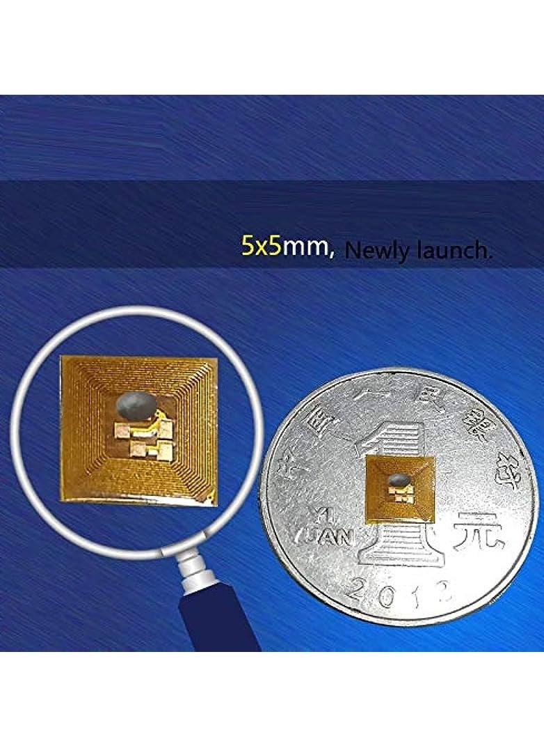Excefore 10 Pieces 5mm RFID 213 Chip Inside Mini Bluetooth Programmable Control Management Works to Android Smartphones Devices  - Image 4