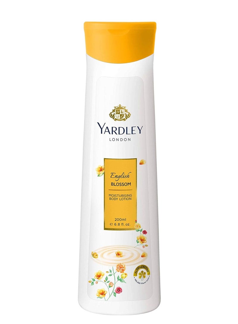 Yardley London English Blossom Body Lotion 200ml - Image 1