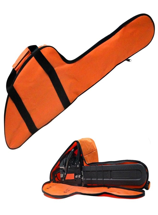 MOEBULB Chainsaw Bag Compatible with Husqvarna 12'' 14'' 16'' Chainsaws, Orange - Image 1
