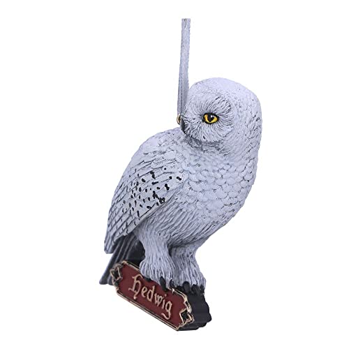 Nemesis Now Harry Potter Hedwig Hanging Ornament White 9cm - Image 3