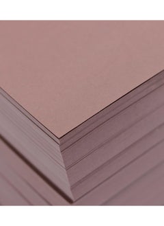 firstnock Firstnock 120 GSM Dark Brown A4 Paper - 30 Sheets | Premium Craft Paper for DIY, Scrapbooking, Invitations, and Professional Use  - Image 3