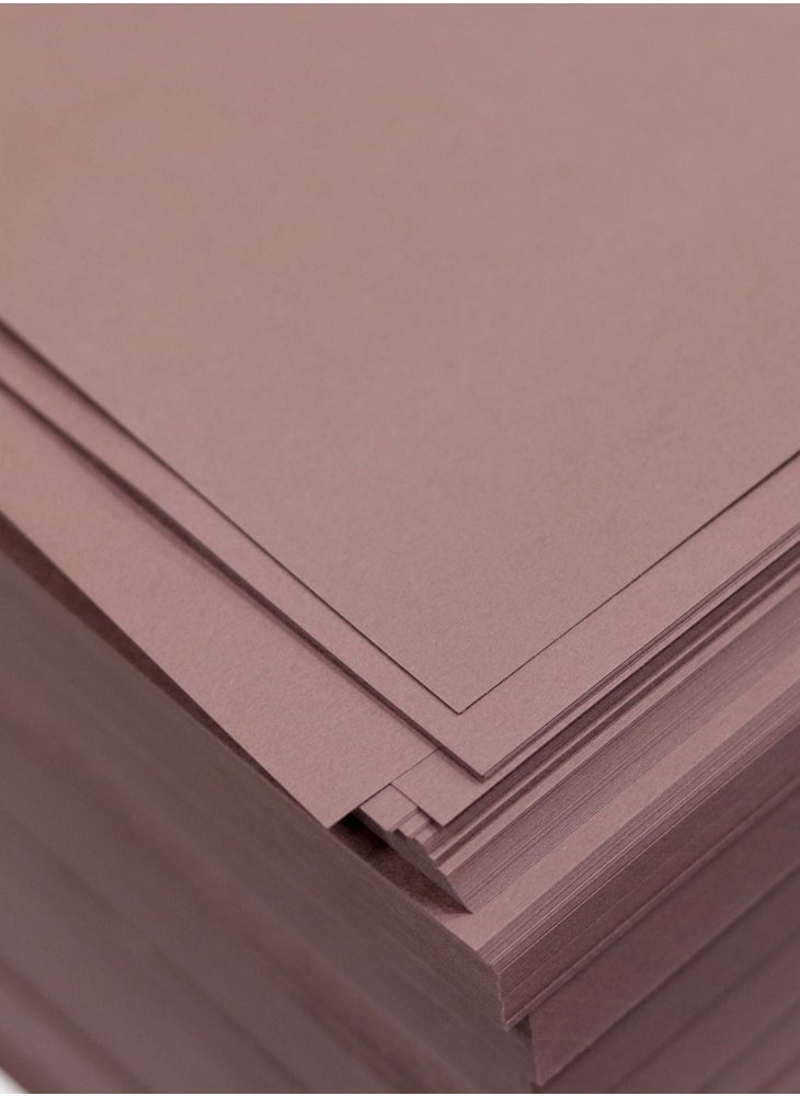 firstnock - Firstnock 120 GSM Dark Brown A4 Paper - 30 Sheets | Premium Craft Paper for DIY, Scrapbooking, Invitations, and Professional Use - Image 1