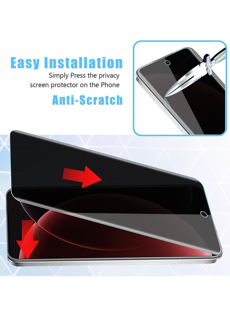 Generic 1 Pack for Xiaomi 15 Ultra Privacy Tempered Glass Screen Protector, Ultra HD Tempered Glass Film, Anti-Spy, 9H Hardness, Anti-Scratch, Bubble Free  - Image 5