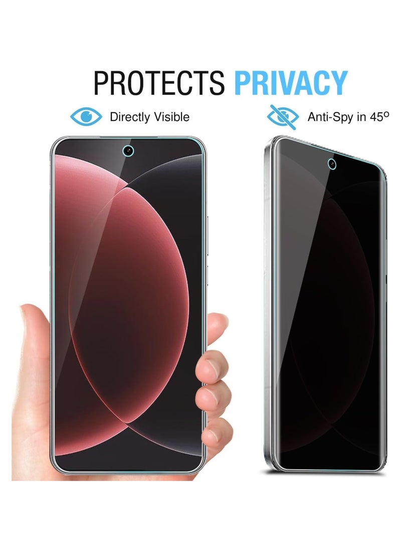 Generic 1 Pack for Xiaomi 15 Ultra Privacy Tempered Glass Screen Protector, Ultra HD Tempered Glass Film, Anti-Spy, 9H Hardness, Anti-Scratch, Bubble Free  - Image 3