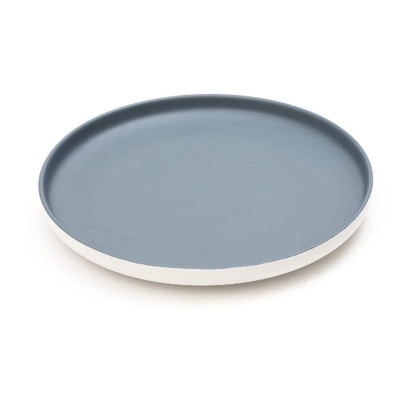 EZ Life Matte Pastel Shallow 10 Inch Ceramic Plate - Sesame Series Matt Blue - Pack of 2 - Dinnerware - Serveware - Home Kitchen, Tableware, Dining Sets Plate, Ceramic Crockery, Plates - Image 4