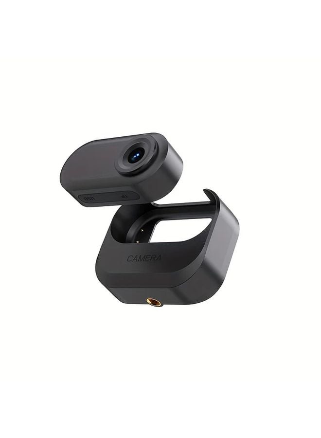 Black HD 1080P Pet Recorder With 1 47 Inch Color Screen Ultra Wide Angle Loop Recording For Sports Travel Cycling Pet Safety Vlog - Image 1