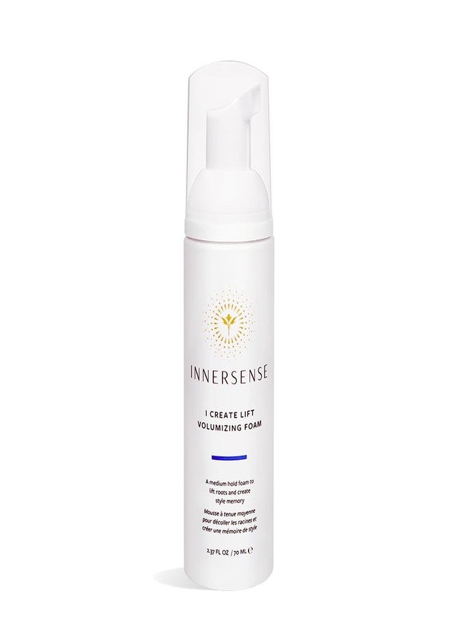 INNERSENSE Organic Beauty - Natural I Create Lift Volumizing Foam | Non-Toxic, Cruelty-Free, Clean Haircare (2.37 fl oz | 70 ml) - Image 1