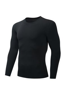 Mens Compression Long Sleeve Sports TopBlack Black - pzsku/Z4280145AA67BA6EF0659Z/45/_/1725159383/093b236a-c224-4aad-a06e-9465057532b3