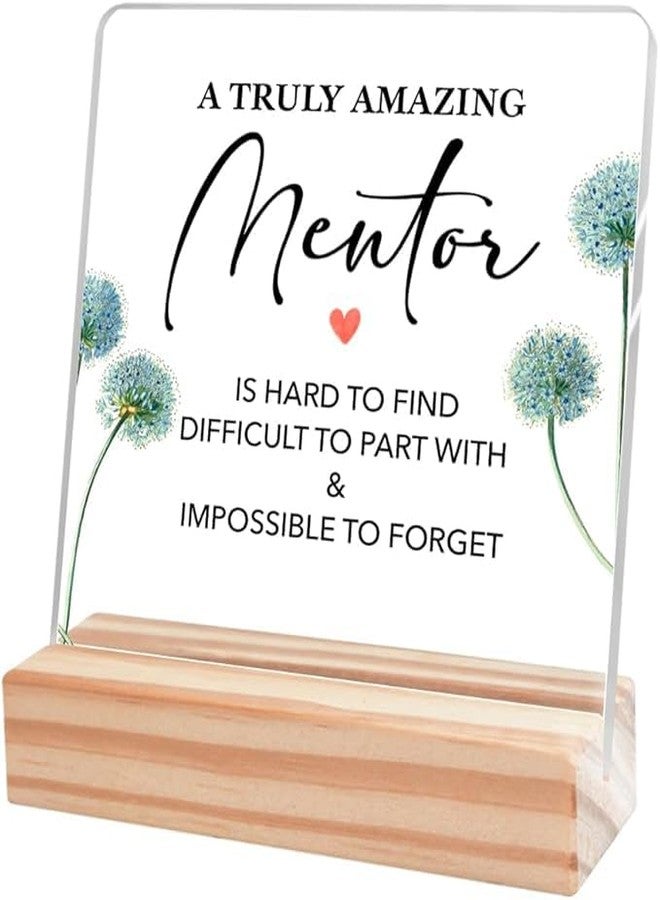 Bs amor Inspirational Gift Ideas - Thank You Gifts for Women Men Friends - Mentors Appreciation Gifts for Coworker - Motivational Quote Clear Desk Sign Decor Home Office Desk Decor (5 x 4 Inches) - Image 1