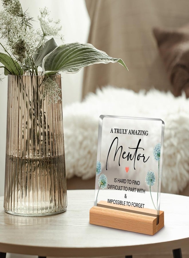 Bs amor Inspirational Gift Ideas - Thank You Gifts for Women Men Friends - Mentors Appreciation Gifts for Coworker - Motivational Quote Clear Desk Sign Decor Home Office Desk Decor (5 x 4 Inches) - Image 2