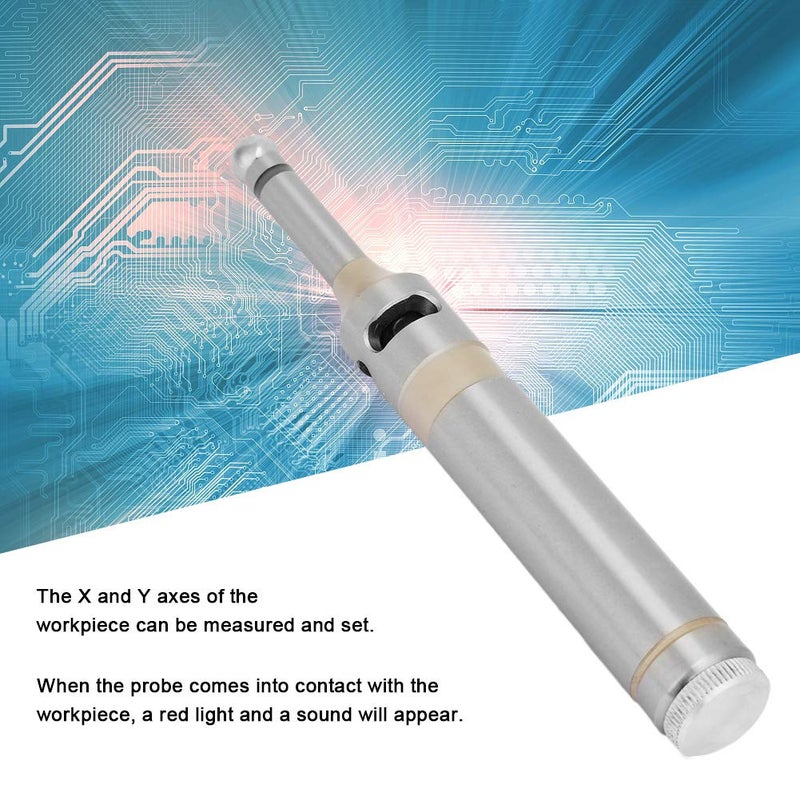مستكشف ميكانيكي غير مغناطيسي ضوئي كهربائي 1020 مم مع مؤشر LED وتنبيه صوتي للتفريز - Image 4